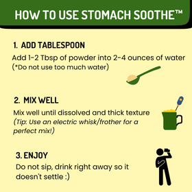How to use Stomach Soothe directions