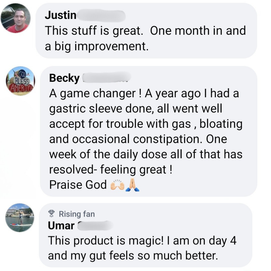Customer review from social media