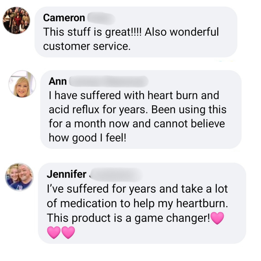 Customer review from social media
